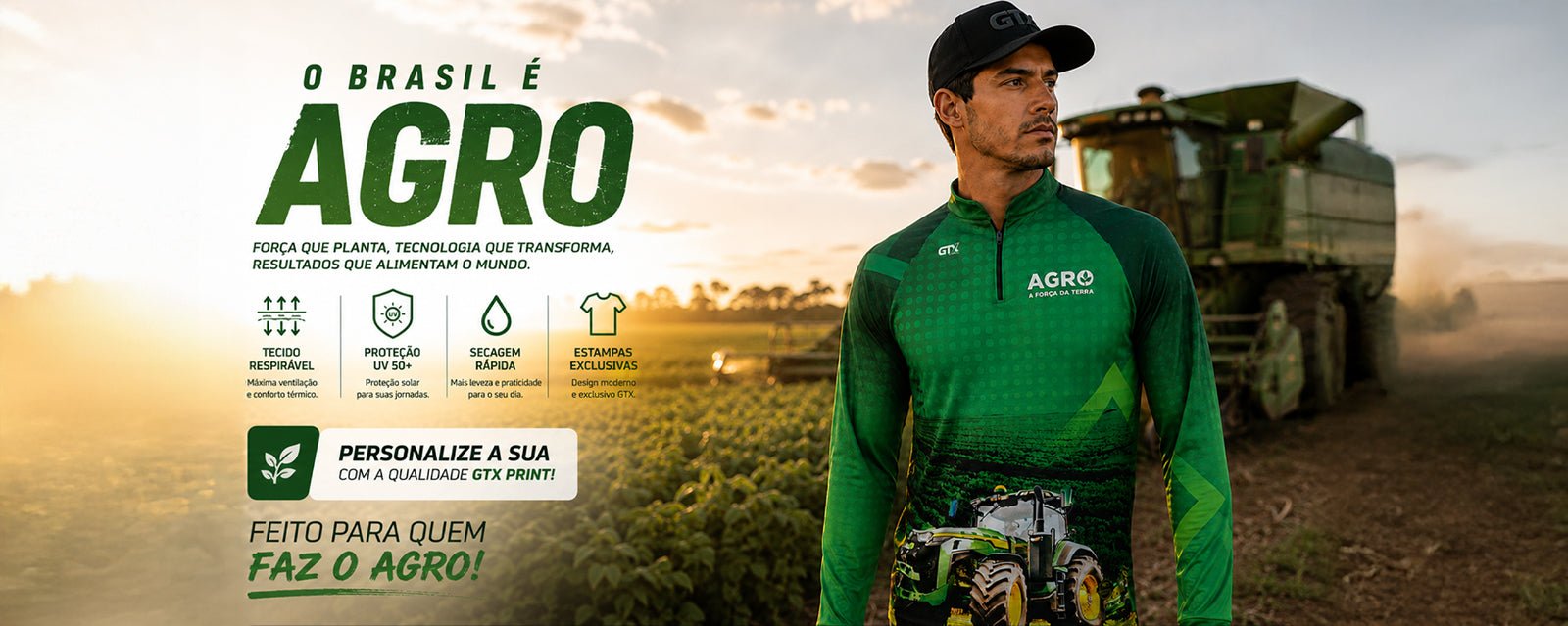 Camisas Agro - GTX Print