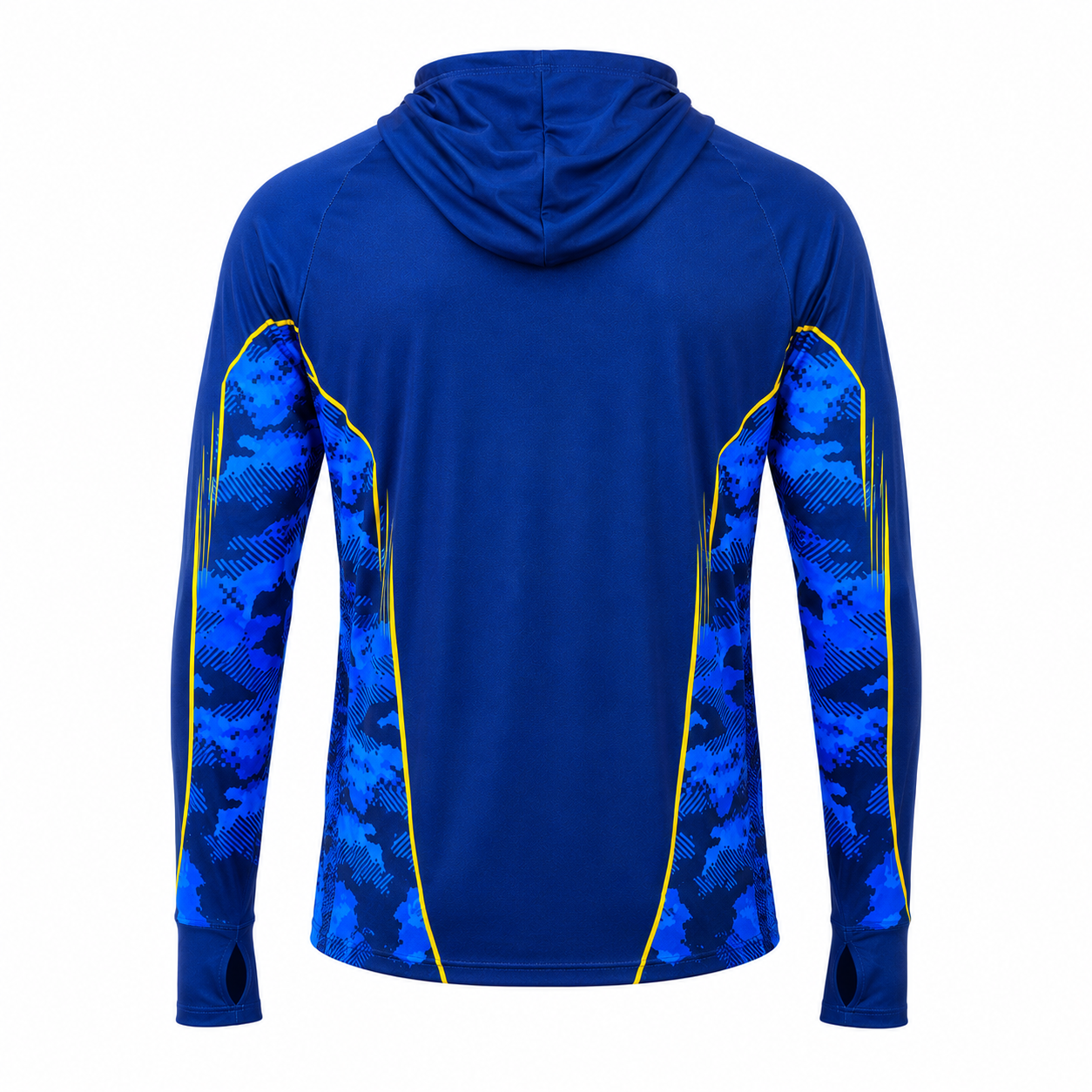 Camisa de Pesca Golden River com Capuz e Proteção UV50+