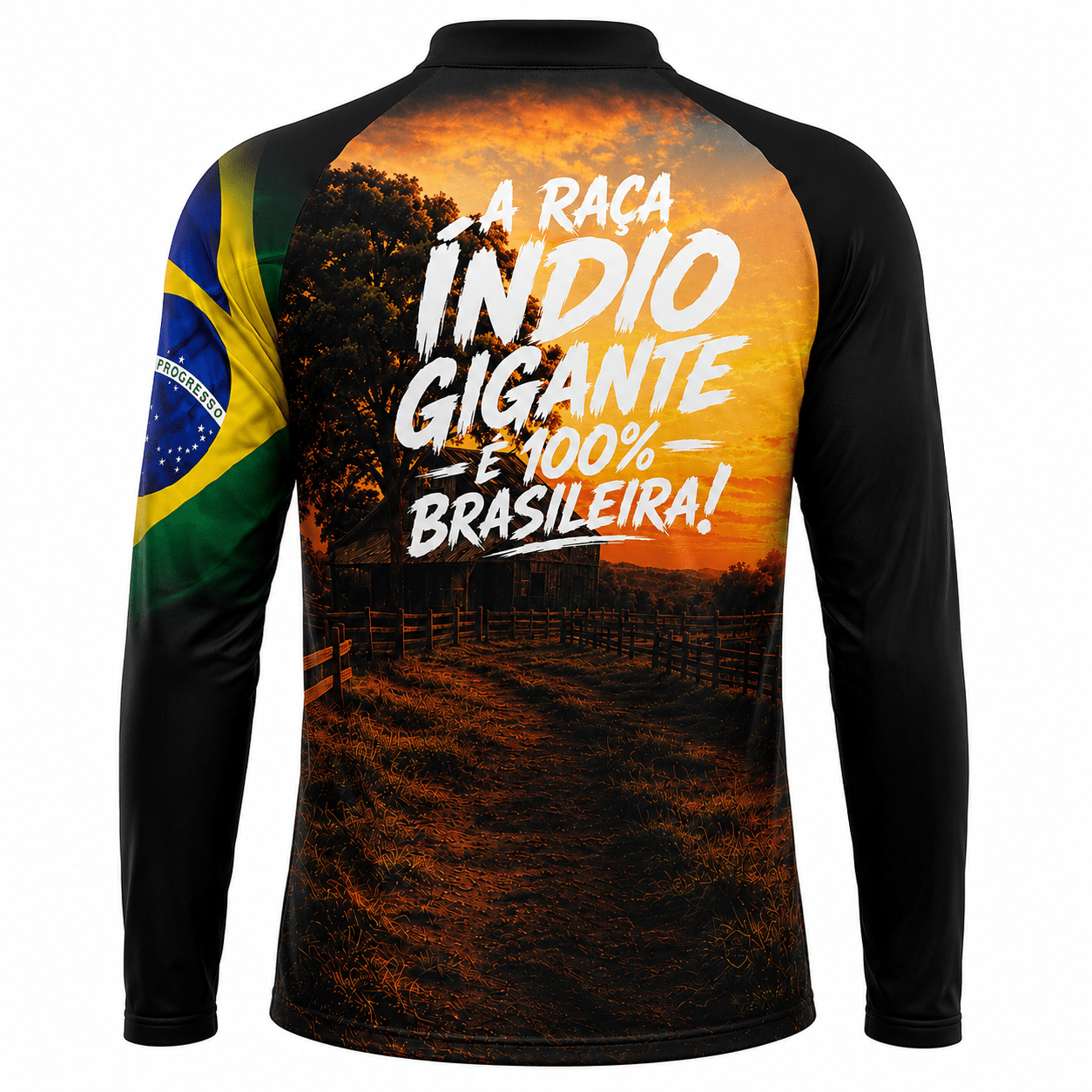 Camisa Agro Masculina Raça Índio Gigante com Proteção UV50+ - Use GTX