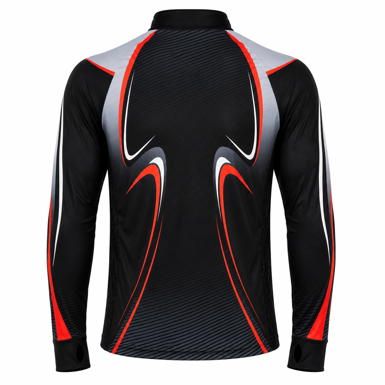Camisa de Pesca Black Velocity com Zíper e Proteção UV50+ - GTX Print