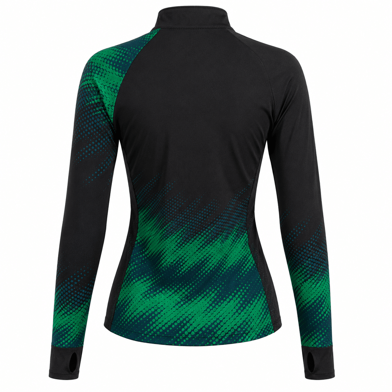 Camisa de Pesca Feminina Emerald Flow com Zíper e Proteção UV50+ - GTX Print