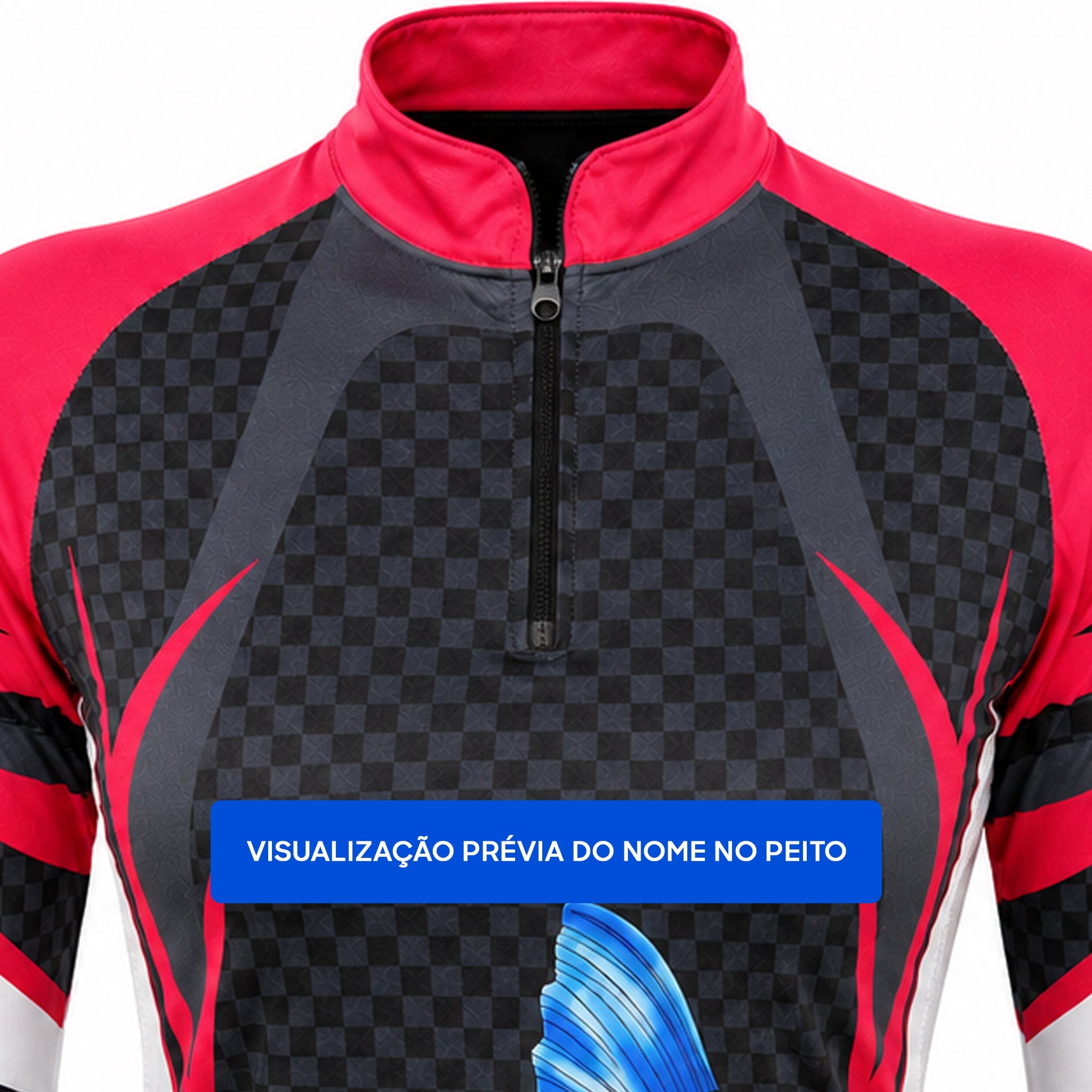 Camisa de Pesca Feminina Fire Tucunaré com Zíper e Proteção UV50+ - GTX Print