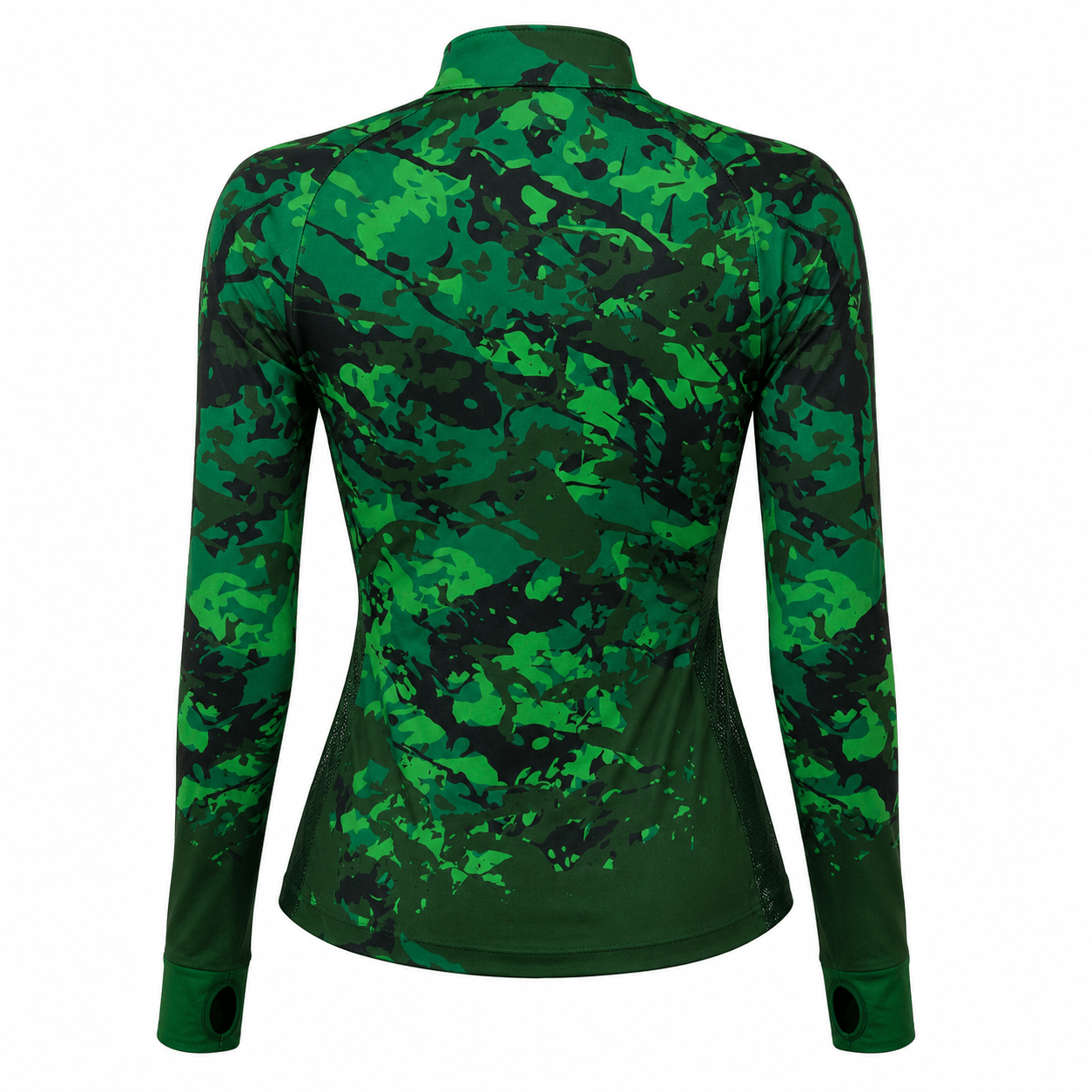 Camisa de Pesca Feminina Jungle Panther com Zíper e Proteção UV50+ - GTX Print