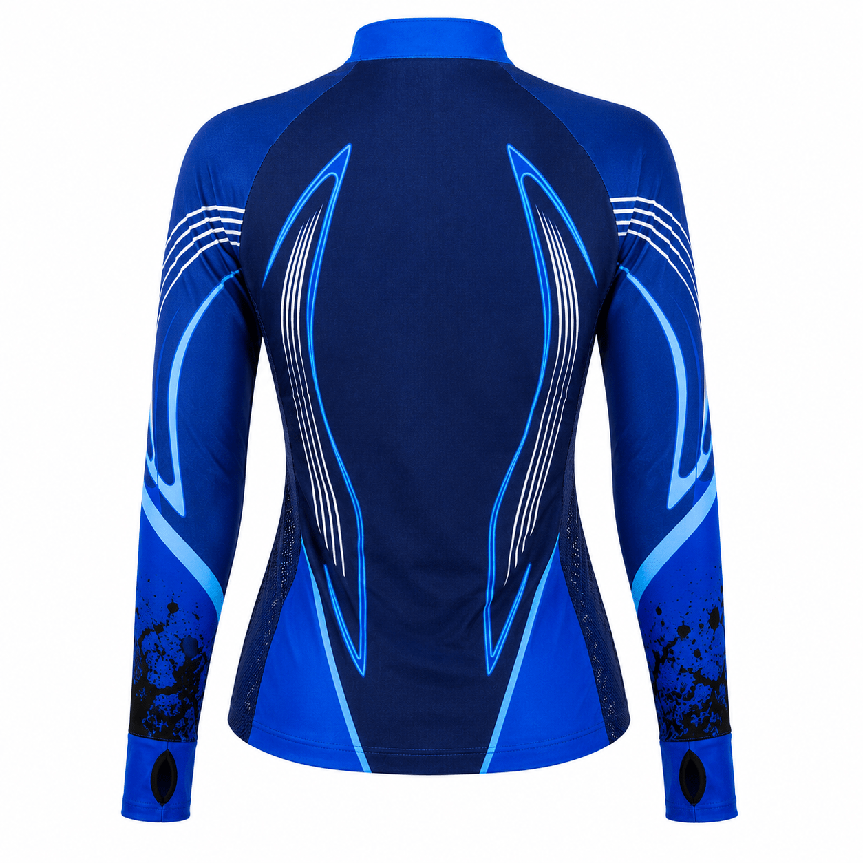 Camisa de Pesca Feminina Pirarara Safira com Zíper e Proteção UV50+ - Use GTX