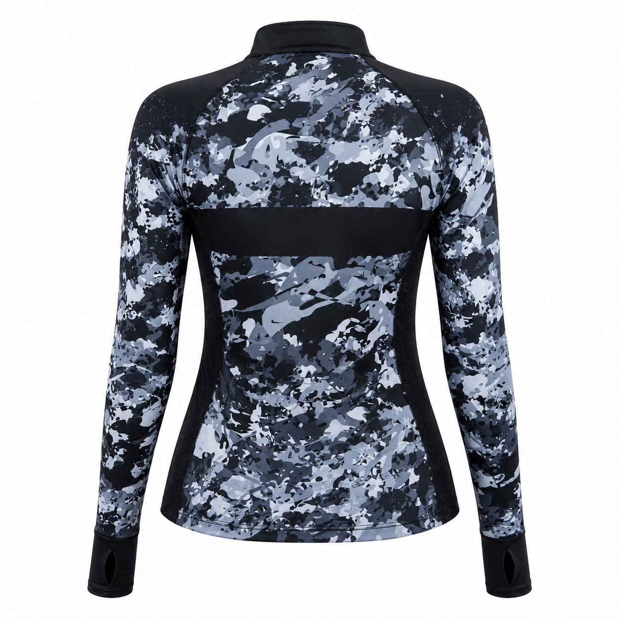Camisa de Pesca Feminina Shadow Camo com Zíper e Proteção UV50+ - Use GTX