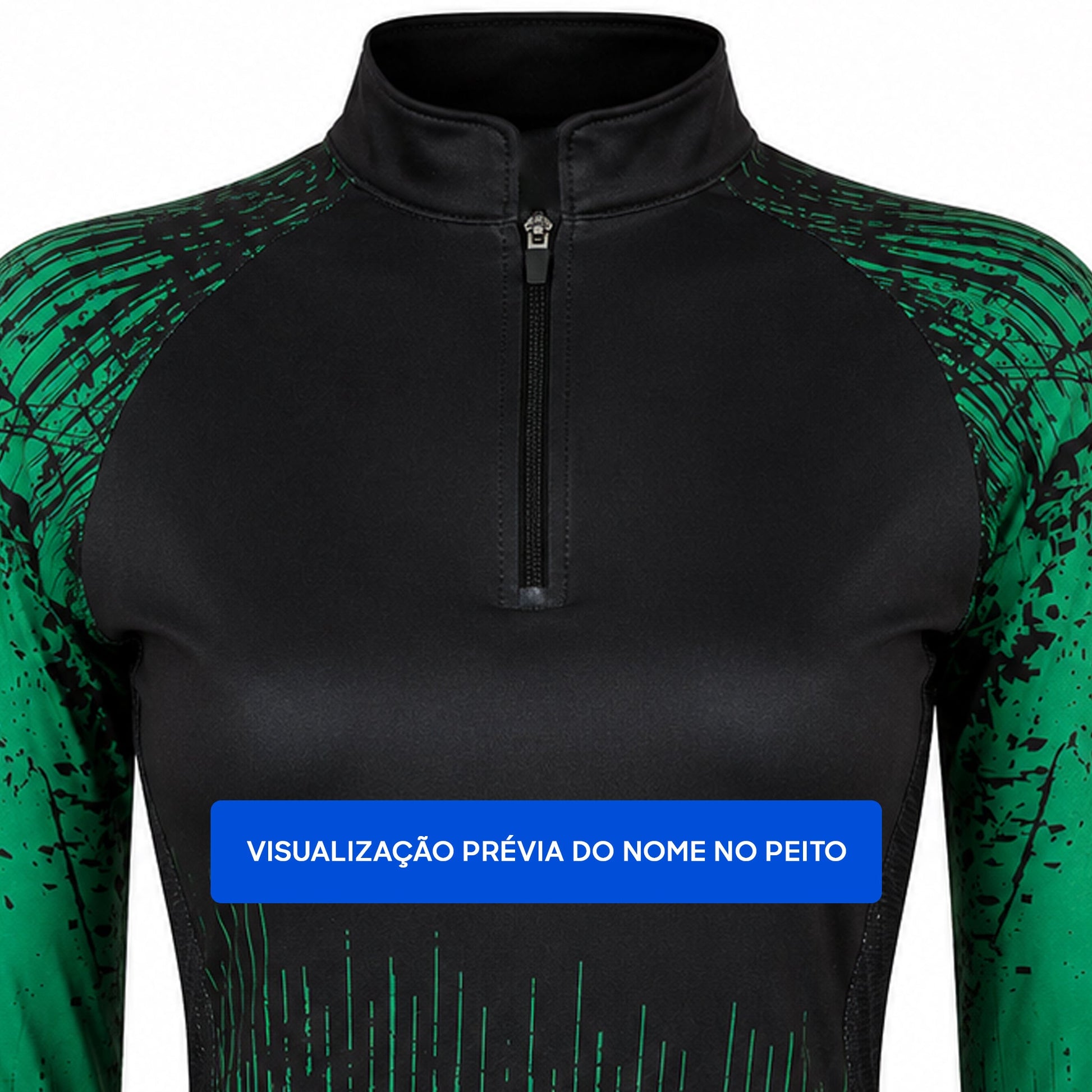 Camisa de Pesca Feminina Wild Brasil com Zíper e Proteção UV50+ - GTX Print