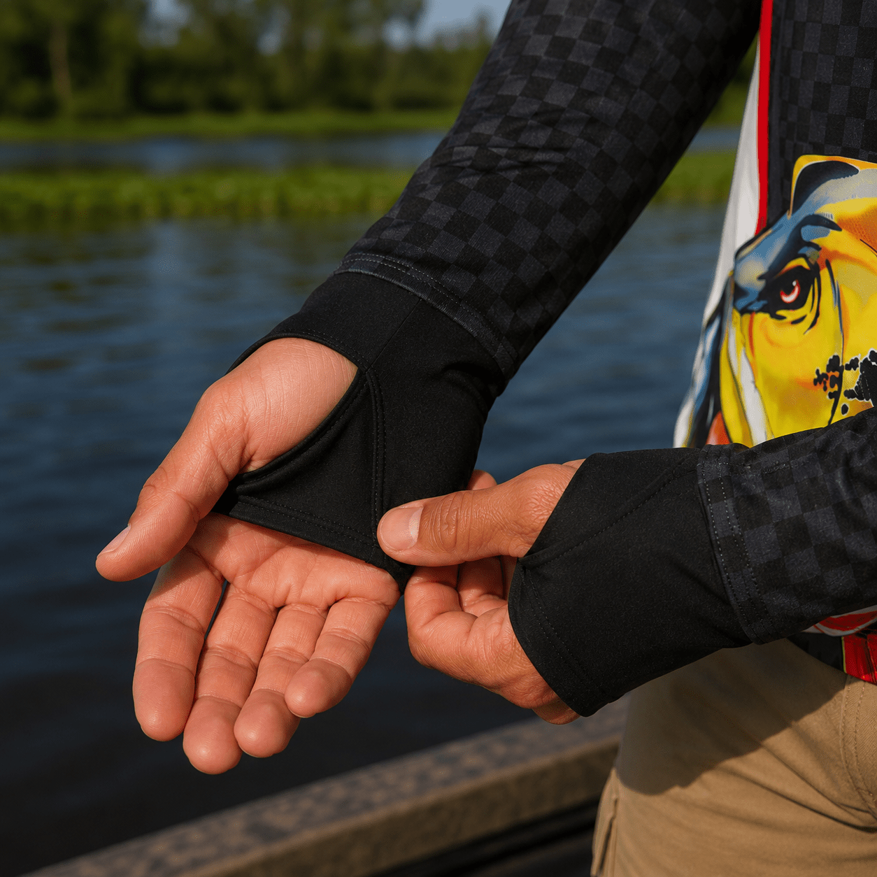 Camisa de Pesca Fire Tucunaré com Zíper e Proteção UV50+ - GTX Print