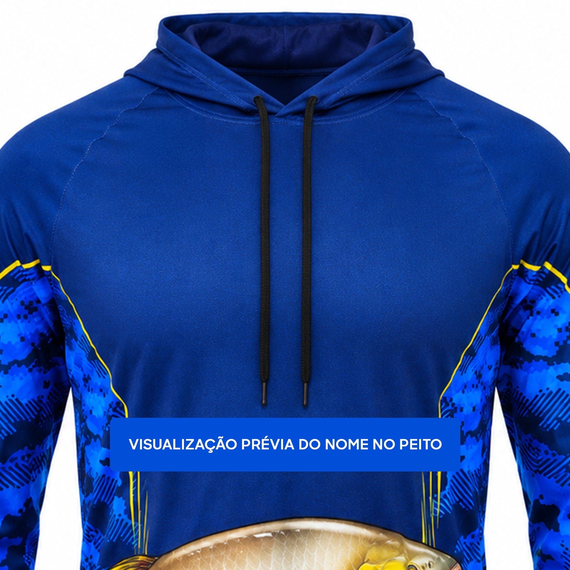 Camisa de Pesca Golden River com Capuz e Proteção UV50+ - GTX Print