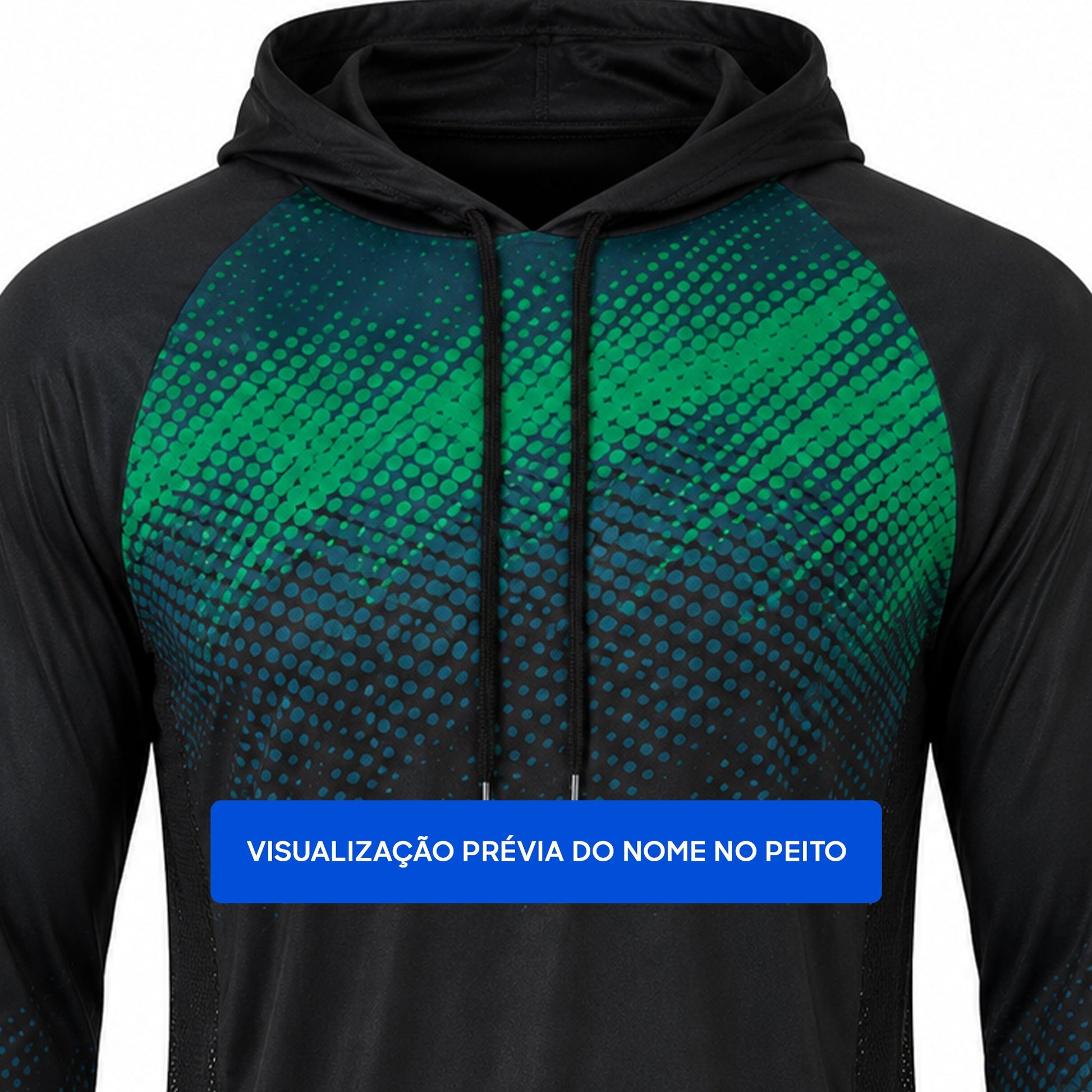 Camisa de Pesca Green River com Capuz e Proteção UV50+ - GTX Print