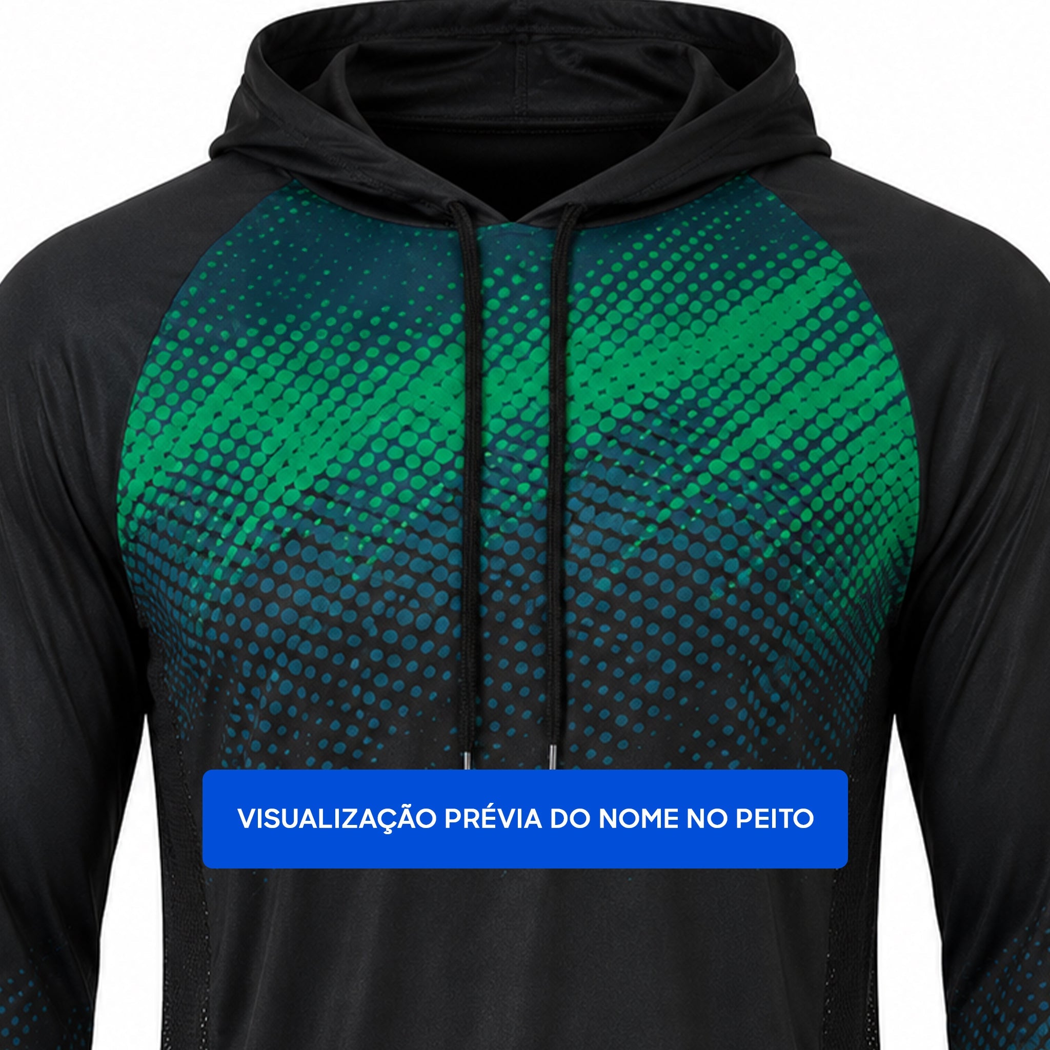 Camisa de Pesca Green River com Capuz e Proteção UV50+ - GTX Print