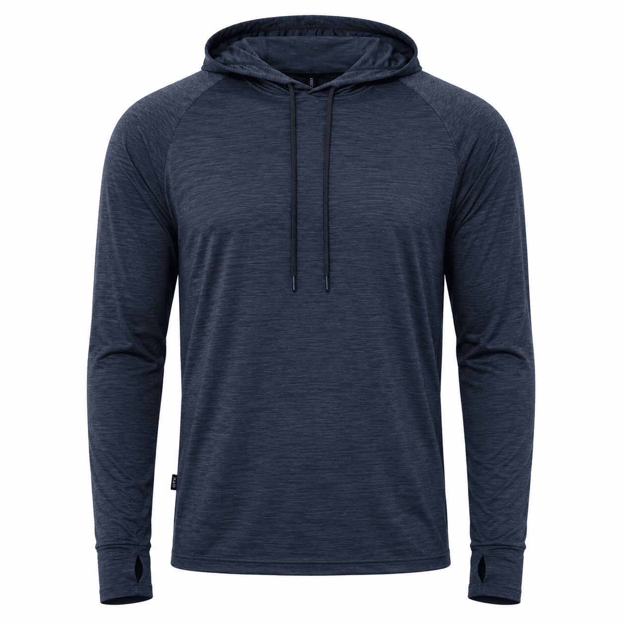 Camisa de Pesca Masculina com Capuz Azul Profundo e Proteção UV50+ - GTX Print