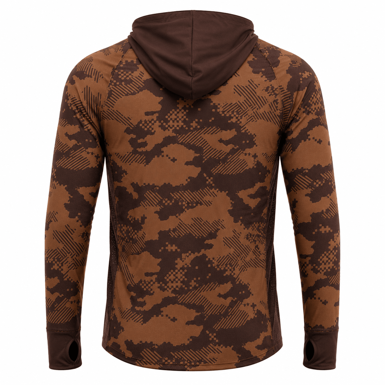 Camisa de Pesca Masculina com Capuz Terra Bruta e Proteção UV50+ - GTX Print