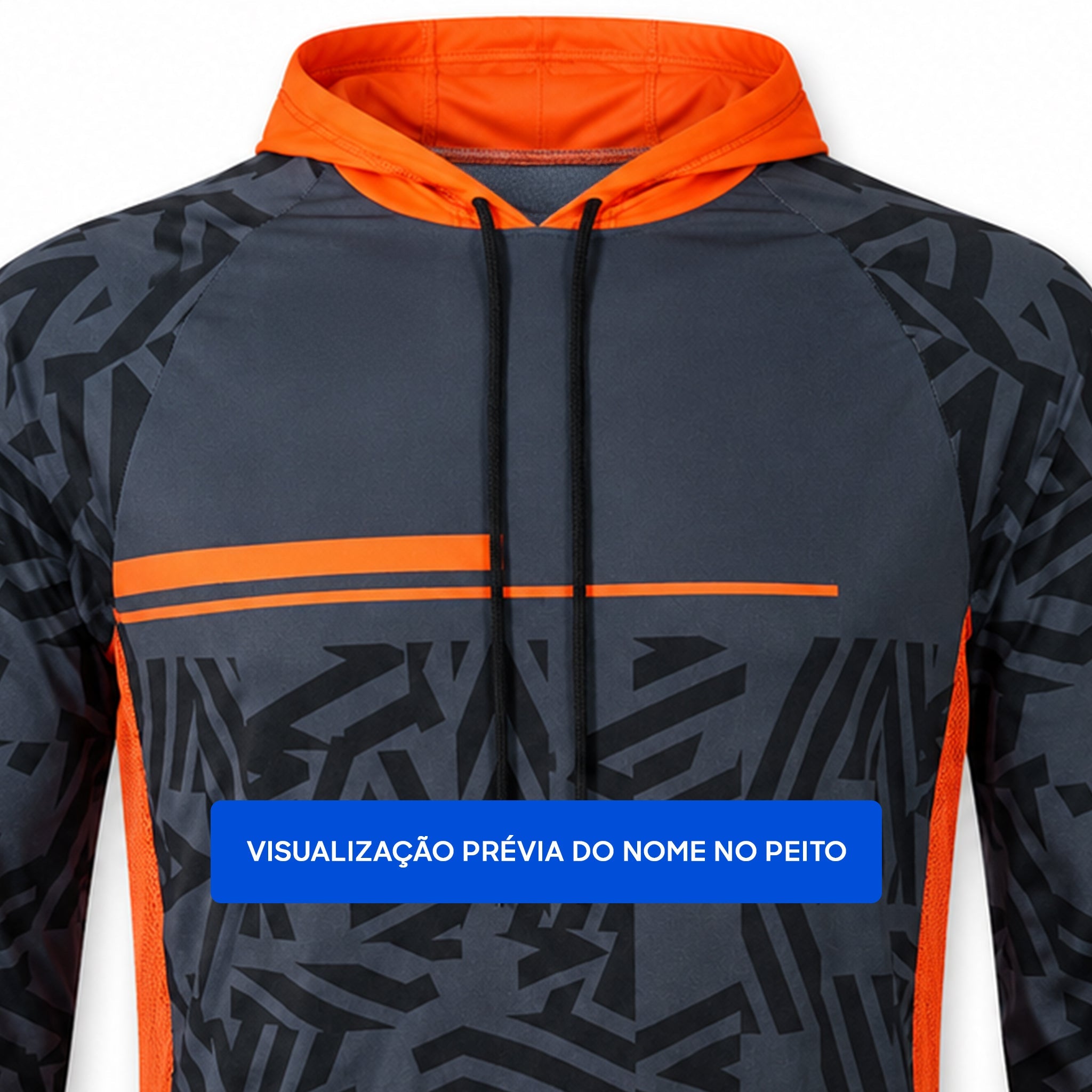 Camisa de Pesca Tribal Force com Capuz e Proteção UV50+ - GTX Print